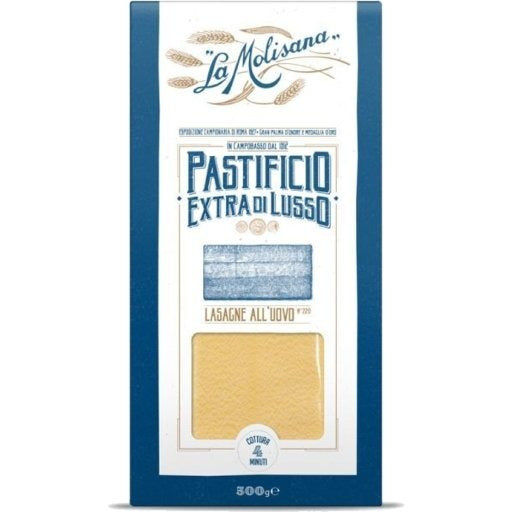 LA MOLISANA Lasagne Egg Pasta n.220 Extra di Lusso - 500g (1.1lb) - Pinocchio's Pantry - Authentic Italian Food