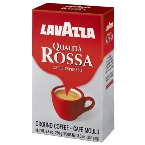 LAVAZZA Qualità Rossa Coffee Espresso  Pinocchio's Pantry – Pinocchio's  Pantry - Authentic Italian Food