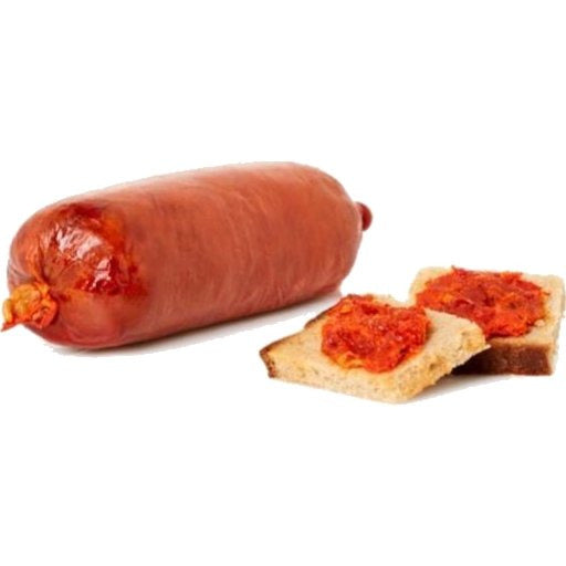 Pinocchio\'s Salami Pinocchio\'s Calabrese Nduja Authentic | Italian - Pantry – MAESTRI Spicy Spreadable Food Pantry