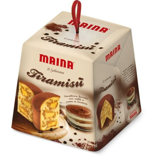 MAINA Tiramisu Panettone - 750g (1.66lb) - Pinocchio's Pantry - Authentic Italian Food