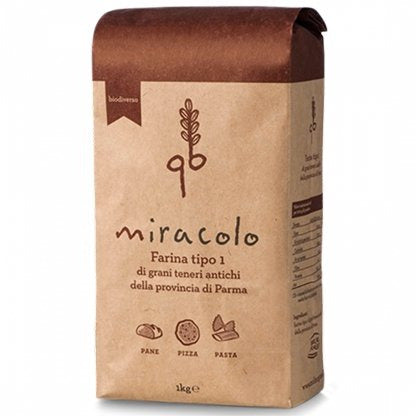 MOLINO GRASSI Miracolo Soft Wheat Flour - 1kg (2.2lb) - Pinocchio's Pantry - Authentic Italian Food
