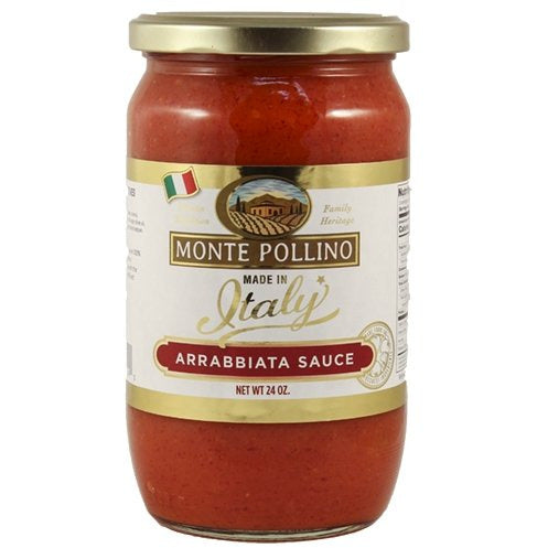 MONTE POLLINO Arrabbiata Sauce - 680g (24oz) - Pinocchio's Pantry - Authentic Italian Food
