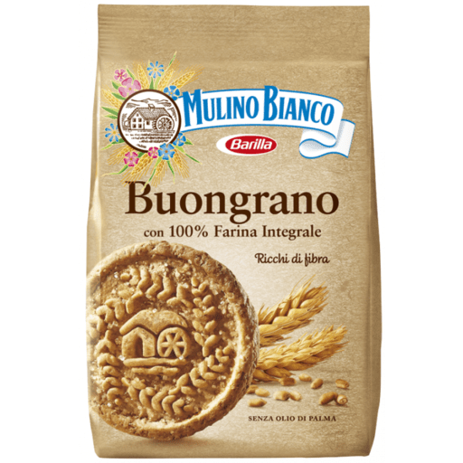 MULINO BIANCO Buongrano Cookies - 350g (12.3oz) - Pinocchio's Pantry - Authentic Italian Food
