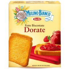 MULINO BIANCO Fette Biscottate Dorate  Pinocchio's Pantry – Pinocchio's  Pantry - Authentic Italian Food
