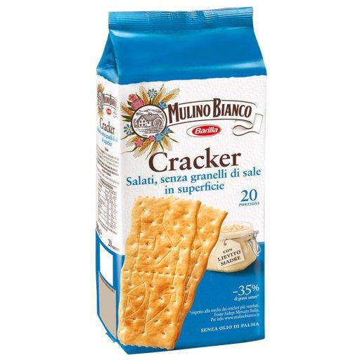 MULINO BIANCO Unsalted Crackers - 500g (17.64oz)