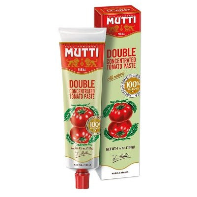 MUTTI Double Concentrated Tomato Paste - 130g (4.5oz) - Pinocchio's Pantry - Authentic Italian Food