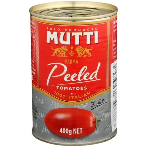 MUTTI Whole Peeled Tomatoes - 400g (14oz) - Pinocchio's Pantry - Authentic Italian Food