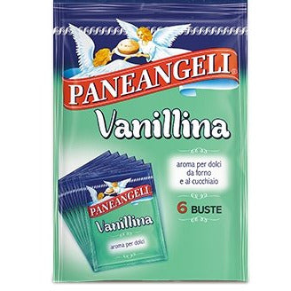 PANEANGELI Vanillina, Vanilla Flavoring - 6 count - Pinocchio's Pantry - Authentic Italian Food
