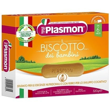 PLASMON Biscotti Baby Cookies - 320g (11.3oz) - Pinocchio's Pantry - Authentic Italian Food