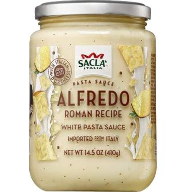 SACLA Alfredo Sauce - 410g (14.5oz) - Pinocchio's Pantry - Authentic Italian Food