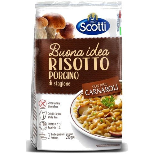SCOTTI Risotto with Porcini Mushrooms | Pinocchio's Pantry – Pinocchio ...